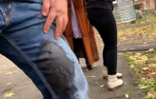 "Вот раны за Путина, пожалуйста": главе "отрядов" президента РФ прострелили ноги (видео)