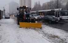 В связи с погодными условиями на улицах Киева увеличено количество спецтехники до 352 единиц – КГГА