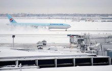 В Чикаго из-за метели отменили почти 900 авиарейсов (фото, видео)