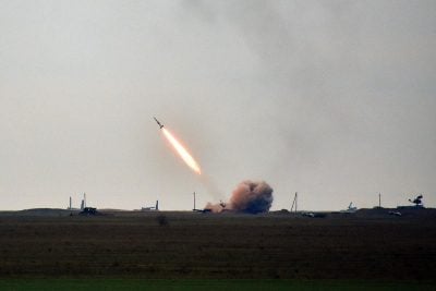 Pictures Ukraine holds large-scale missile drills near Crimea 02 November 2018