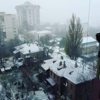 Pictures First snowfall hits Kyiv 14 November 2018