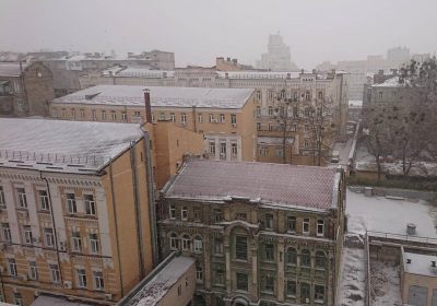 Pictures First snowfall hits Kyiv 14 November 2018