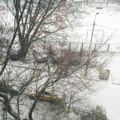 Pictures First snowfall hits Kyiv 14 November 2018