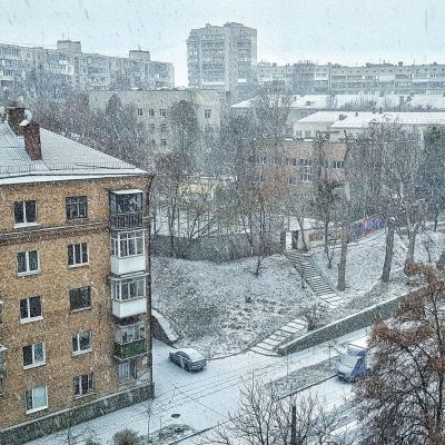 Pictures First snowfall hits Kyiv 14 November 2018
