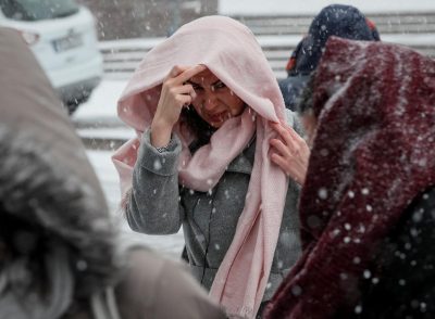 Pictures First snowfall hits Kyiv 14 November 2018