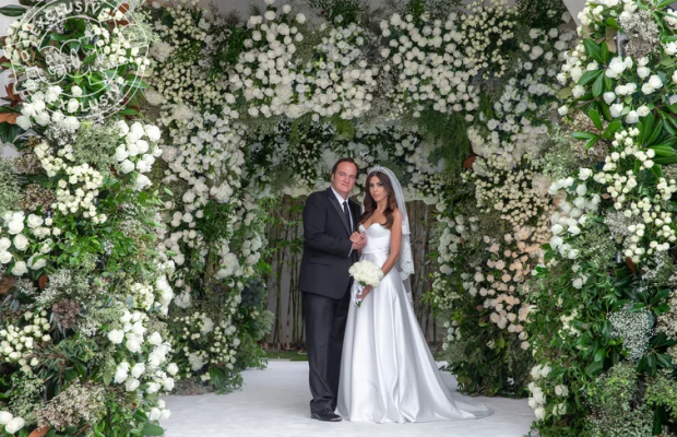 55-річний Тарантіно вперше в житті одружився (фото, відео)