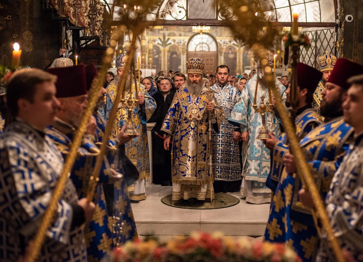  Предстоятель УПЦ очолив всенічне бдіння у Києво-Печерській лаврі / news.church.ua