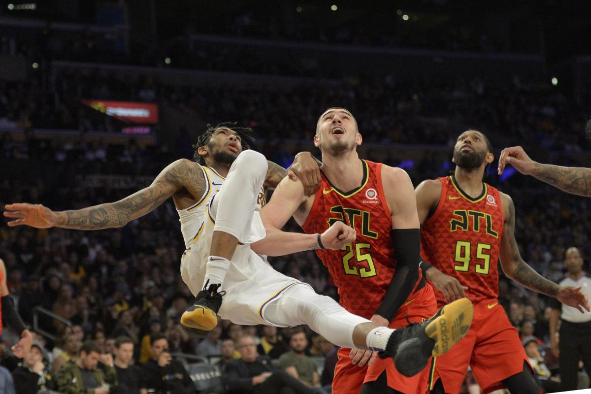 Лэнь не набрав жодного очка у черговому матчі Атланти / Reuters