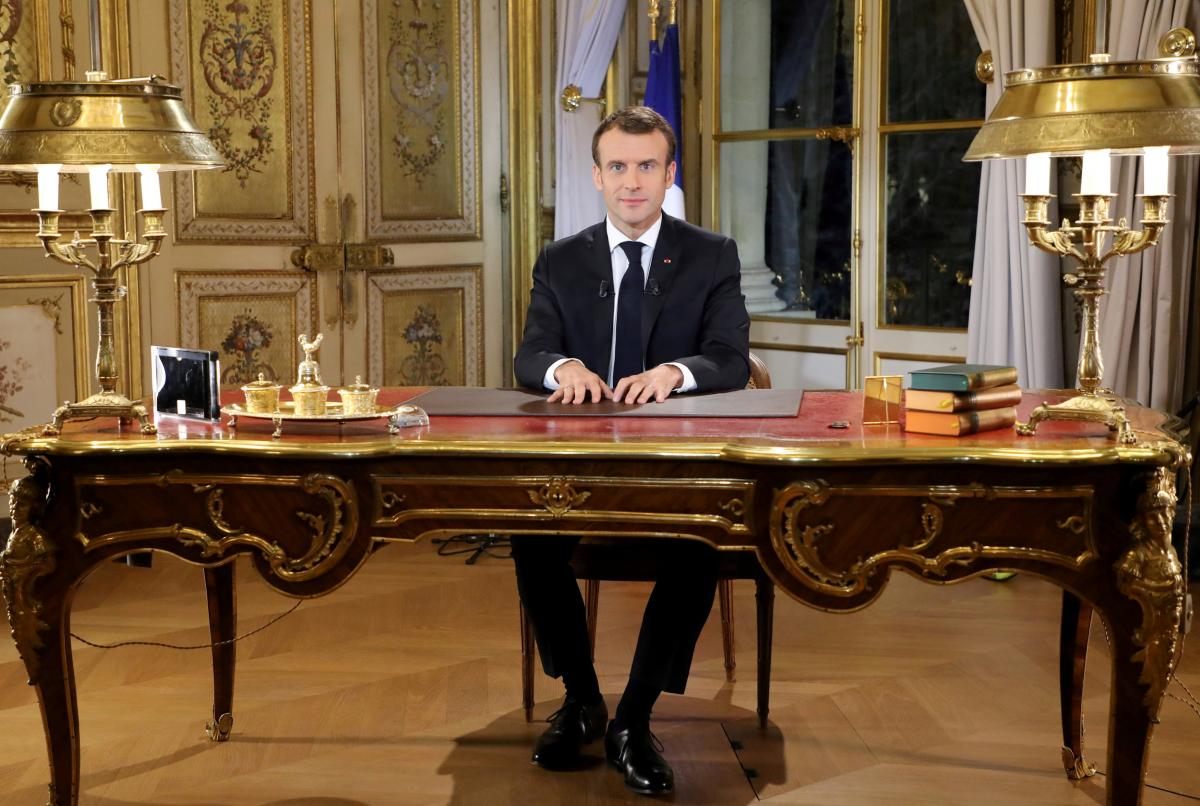 Эммануэль Макрон / REUTERS