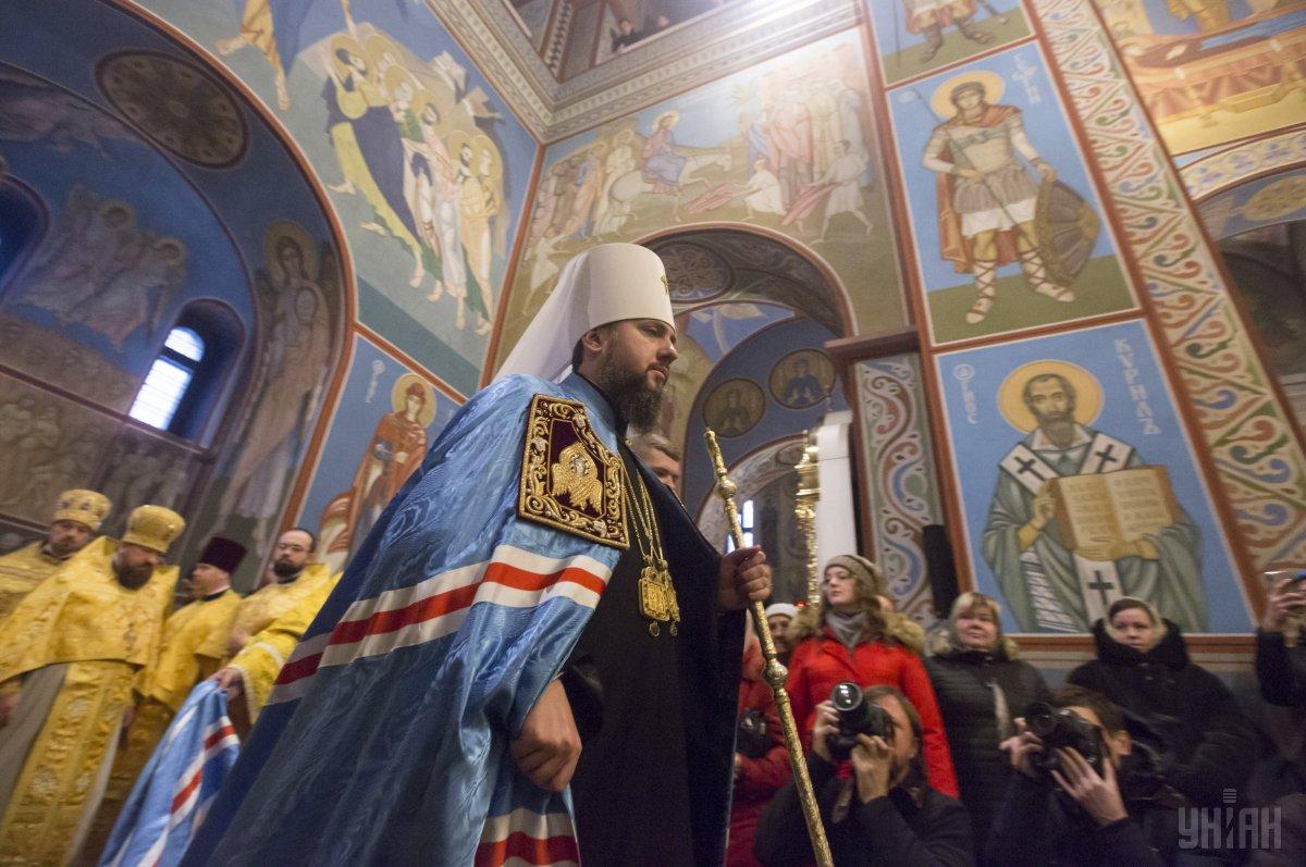 Предстоятель ПЦУ поздравил католиков с Пасхой / фото УНИАН Предстоятель ПЦУ поздравил католиков с Пасхой / фото УНИАН