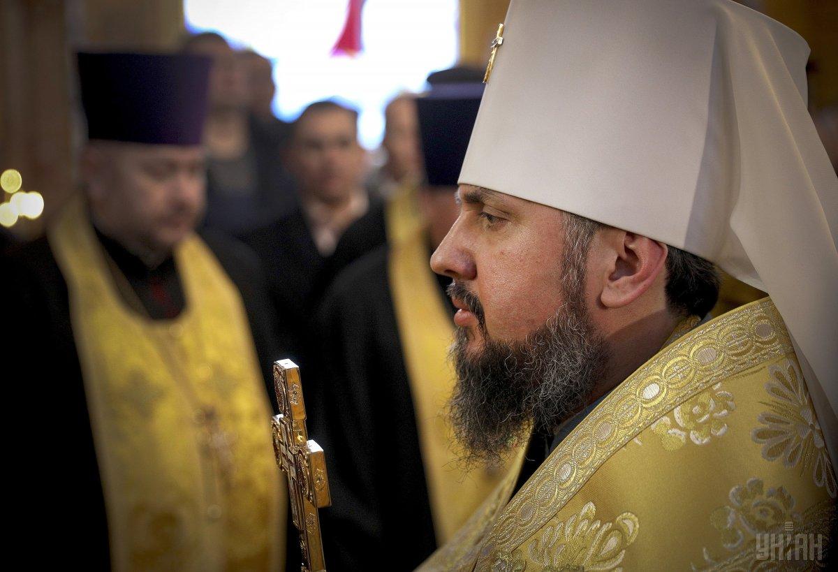 Епифаний анонсировал пасхальную службу в Успенском соборе Лавры / фото УНИАН Епифаний анонсировал пасхальную службу в Успенском соборе Лавры / фото УНИАН