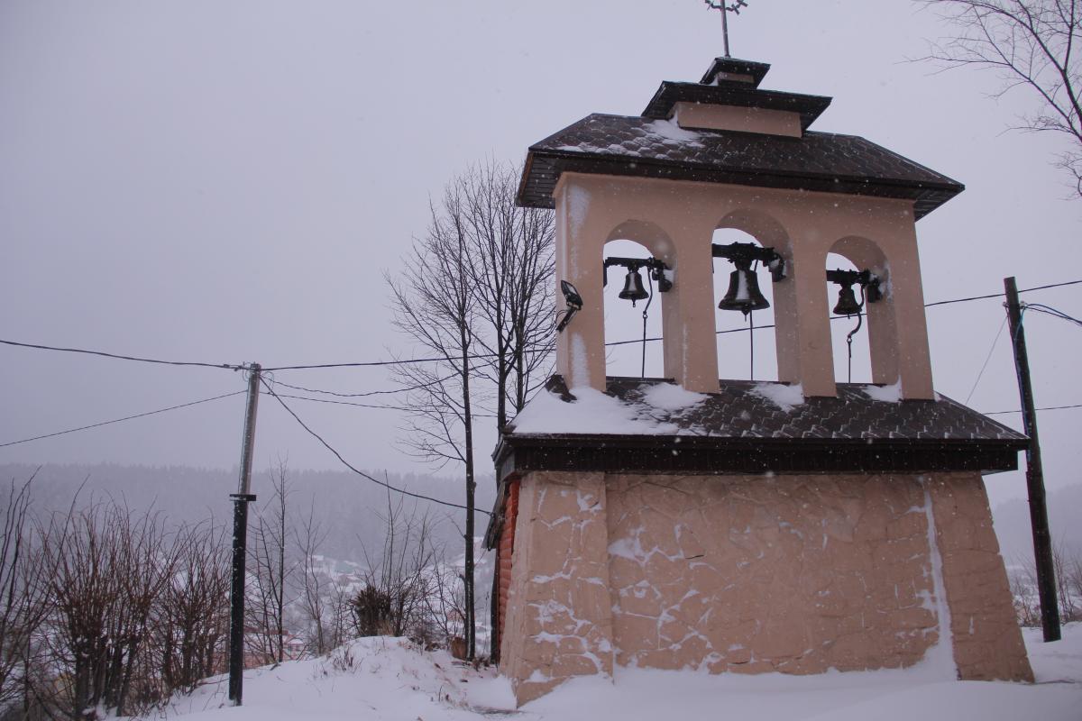 Колокольня у церкви святого Николая / фото: Ольга Броскова