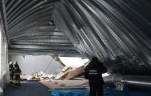 В Киевской области обрушилась крыша детской спортивной школы
