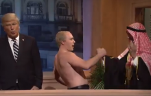 В американском шоу высмеяли излишне теплое рукопожатие Путина и саудовского принца (видео)