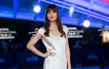 Звезда "50 оттенков серого" вышла в свет в платье от украинского дизайнера (фото)
