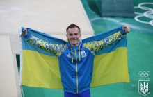 Гімнаста Олега Верняєва вдесяте визнано найкращим спортсменом місяця в Україні