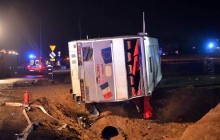 У Польщі перекинувся автобус: 24 людини постраждали, одна жінка загинула