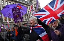 У Лондоні тисячі людей вийшли на мітинг за Brexit (фото)