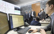 Кличко открыл мониторинговый центр, который контролирует качество уборки города от снега