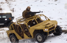 В Україні пройшли випробування нового військового авто (відео)