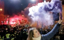 В Венгрии протестовали против "рабского закона" и судебной реформы (фоторепортаж)