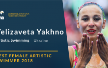 Українка Яхно визнана найкращою спортсменкою світу з синхронного плавання у 2018 році
