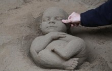 У Ватикані створили різдвяний вертеп з піску (фоторепортаж)