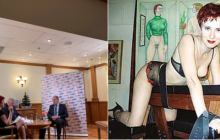 У мережі показали пікантні фото журналістки, яка взяла скандальне інтерв'ю у Лаврова