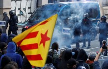 Протесты в Каталонии привели к миллионным убыткам (видео)