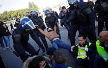 Близько сотні "жовтих жилетів" поштовхалися з поліцією в центрі Лісабона (фото, відео)