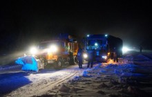 На дорогах Полтавської та Черкаської областей через негоду ускладнено рух транспорту (фото, відео)