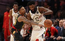 Атланта без украинца Лэня проиграла Индиане в матче регулярного чемпионата НБА