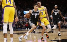 Лейкерс с Михайлюком в составе минимально уступили Сакраменто в матче НБА