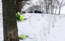 Под Киевом в результате лобового столкновения автомобилей погибли два человека (фото, видео)
