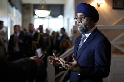 Canada's Minister of National Defence Harjit Singh Sajjan / REUTERS