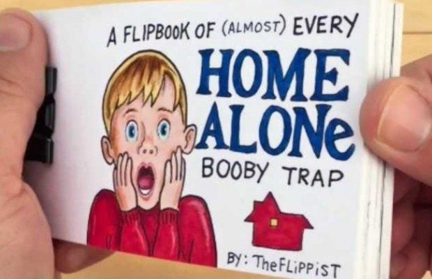 Найкращі сцени з фільму "Один вдома" перетворили на мультфільм (відео)