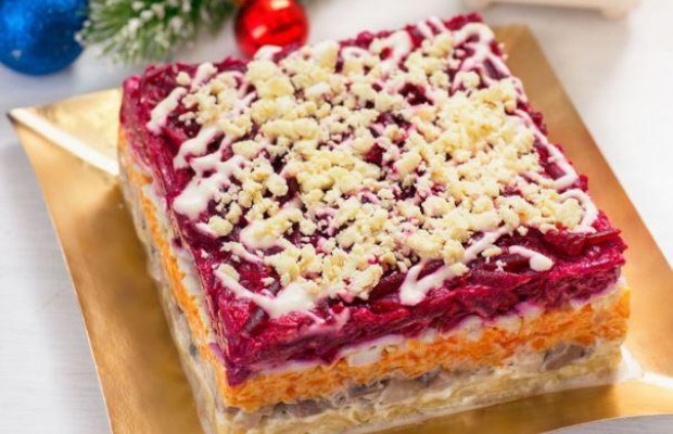 Оселедець під шубою до різдвяного столу: класичний рецепт