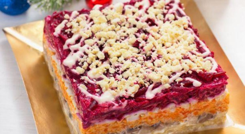 Оселедець під шубою до різдвяного столу: класичний рецепт