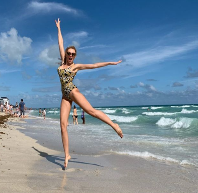 Полякова привітала дописників з Новим роком / фото instagram.com/polyakovamusic