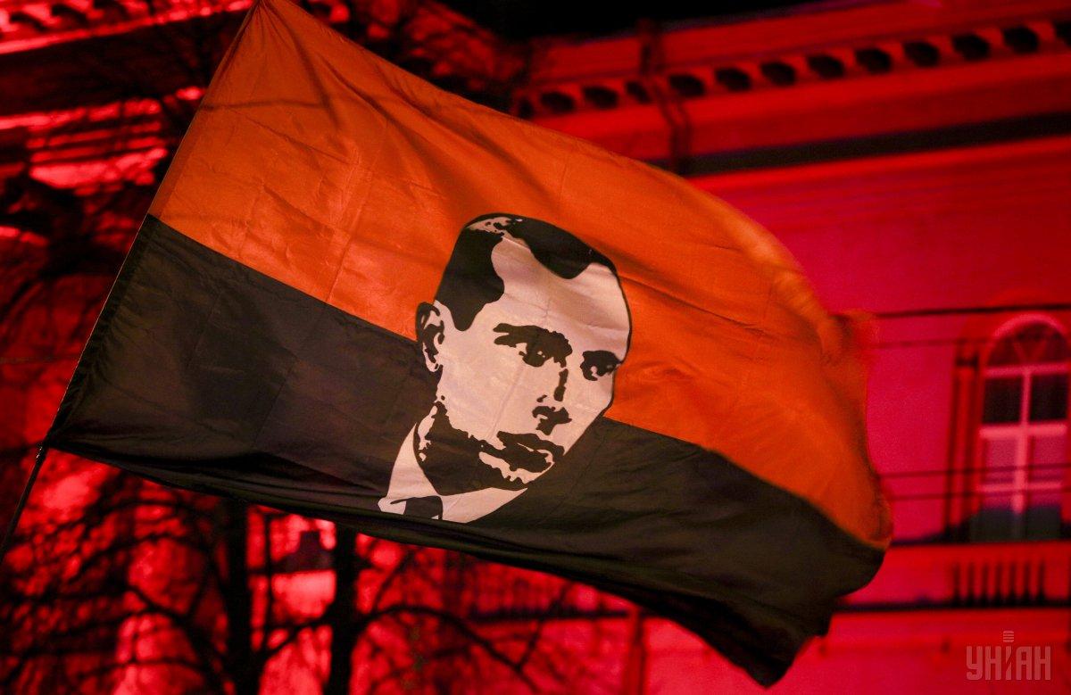 Националисты провели марши к годовщине рождения Степана Бандеры / фото УНИАН