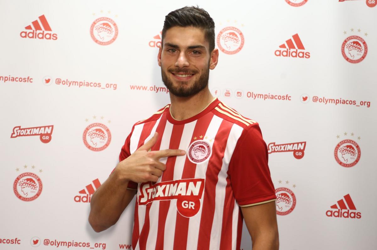 Георгиос Мазурос - новичок "Олимпиакоса" / facebook.com/OlympiacosFC Георгиос Мазурос - новичок "Олимпиакоса" / facebook.com/OlympiacosFC