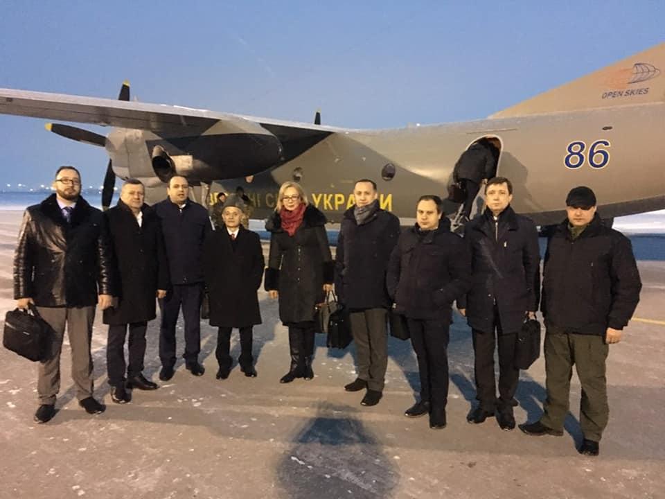 Денісова вилетіла в Одесу / фото facebook.com/denisovaombudsman Денісова вилетіла в Одесу / фото facebook.com/denisovaombudsman