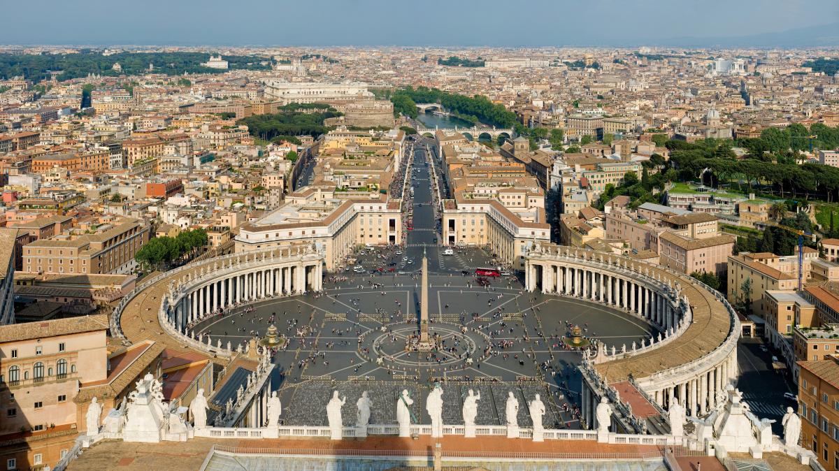 Город-государство Ватикан находится прямо на территории Рима / Фото en.wikipedia.org
