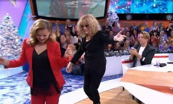 Алла Пугачова "запалила" на шоу / Скріншот