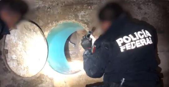 В американском штате Аризона на границе Мексики и США был обнаружен подземный тоннель / twitter.com/PoliciaFedMx