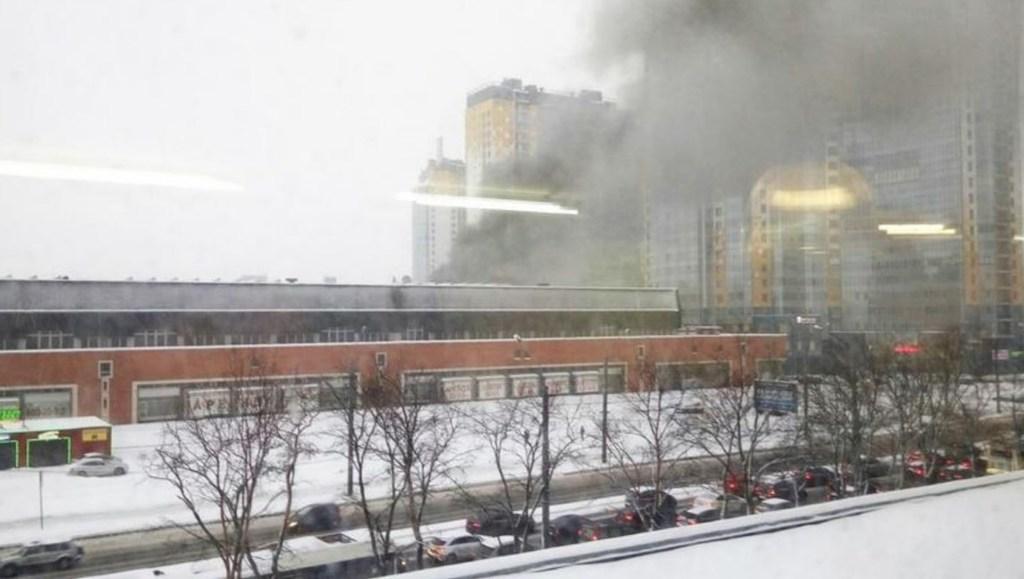 У Росії спалахнула пожежа на підприємстві / фото govoritmoskva.ru У Росії спалахнула пожежа на підприємстві / фото govoritmoskva.ru