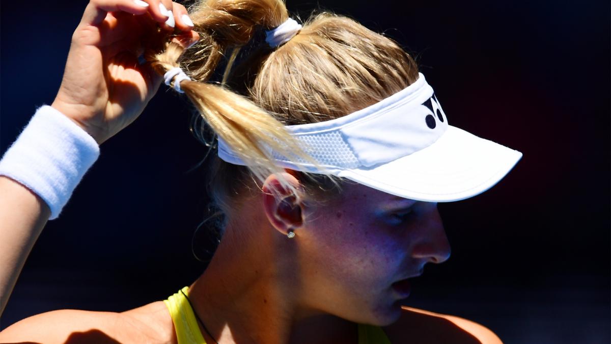 Даяна Ястремская обыграла соперницу в двух сетах / фото: Tennis Australia