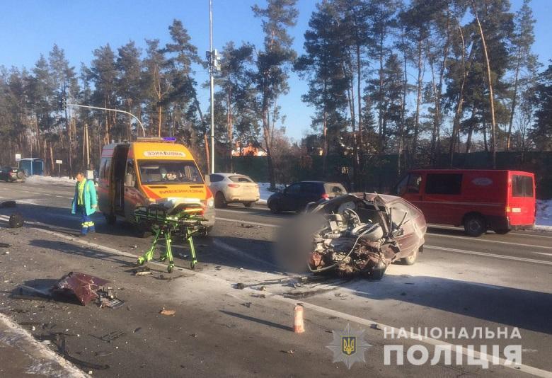 У Киеві сталася смертельна ДТП / фото kyiv.npu.gov.ua У Киеві сталася смертельна ДТП / фото kyiv.npu.gov.ua