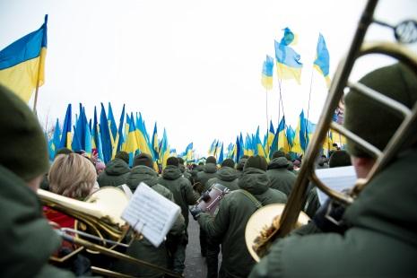 Урочистості відбулися на межі двох областей / фото ТОДА Урочистості відбулися на межі двох областей / фото ТОДА