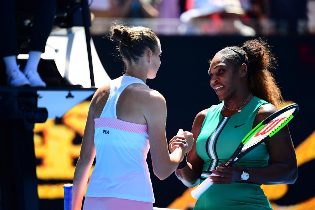 Каролина Плишкова обыграла Серену Уильямс в четвертьфинале Australian Open / twitter.com/australianopen Каролина Плишкова обыграла Серену Уильямс в четвертьфинале Australian Open / twitter.com/australianopen
